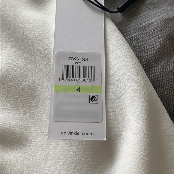 White Calvin Klein Dress - Picture 2 of 4